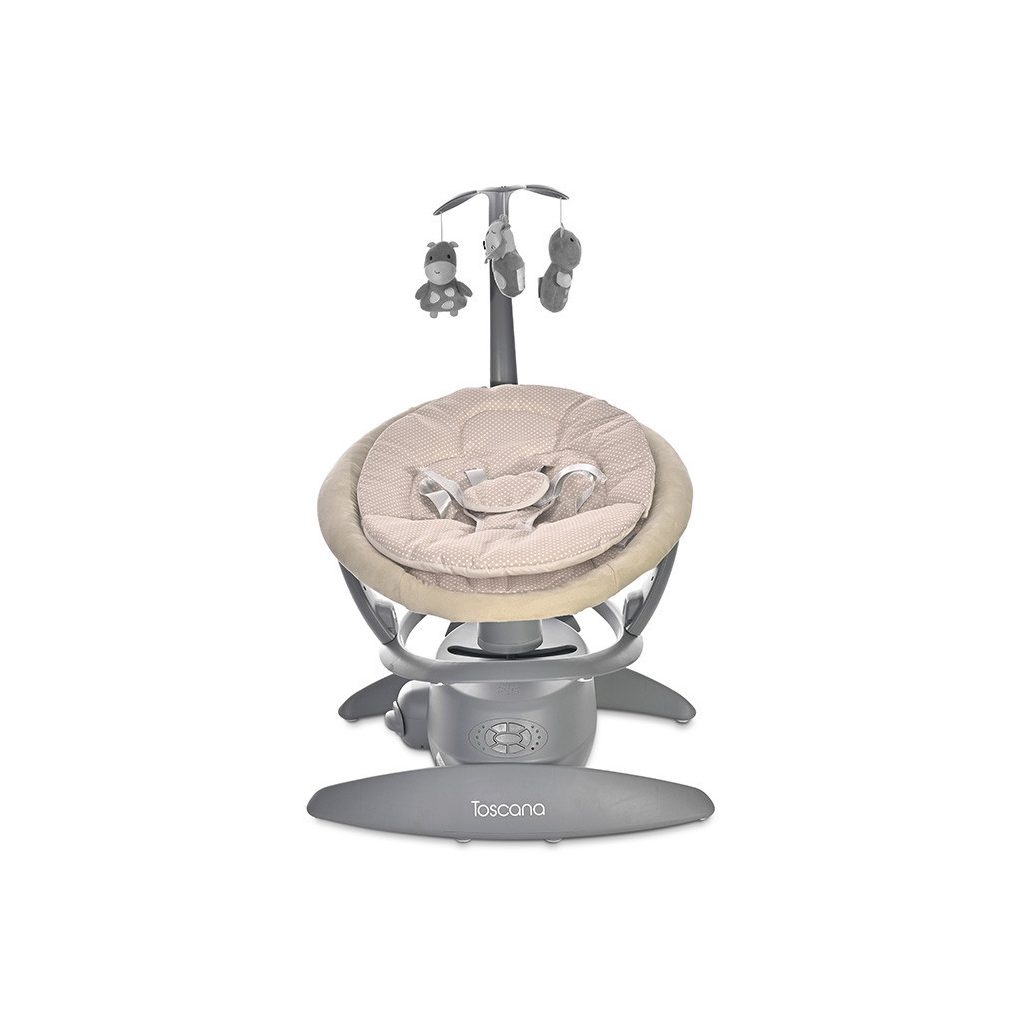 Lorelli Toscana elektromos babahinta 9 kg-ig - Beige Dots