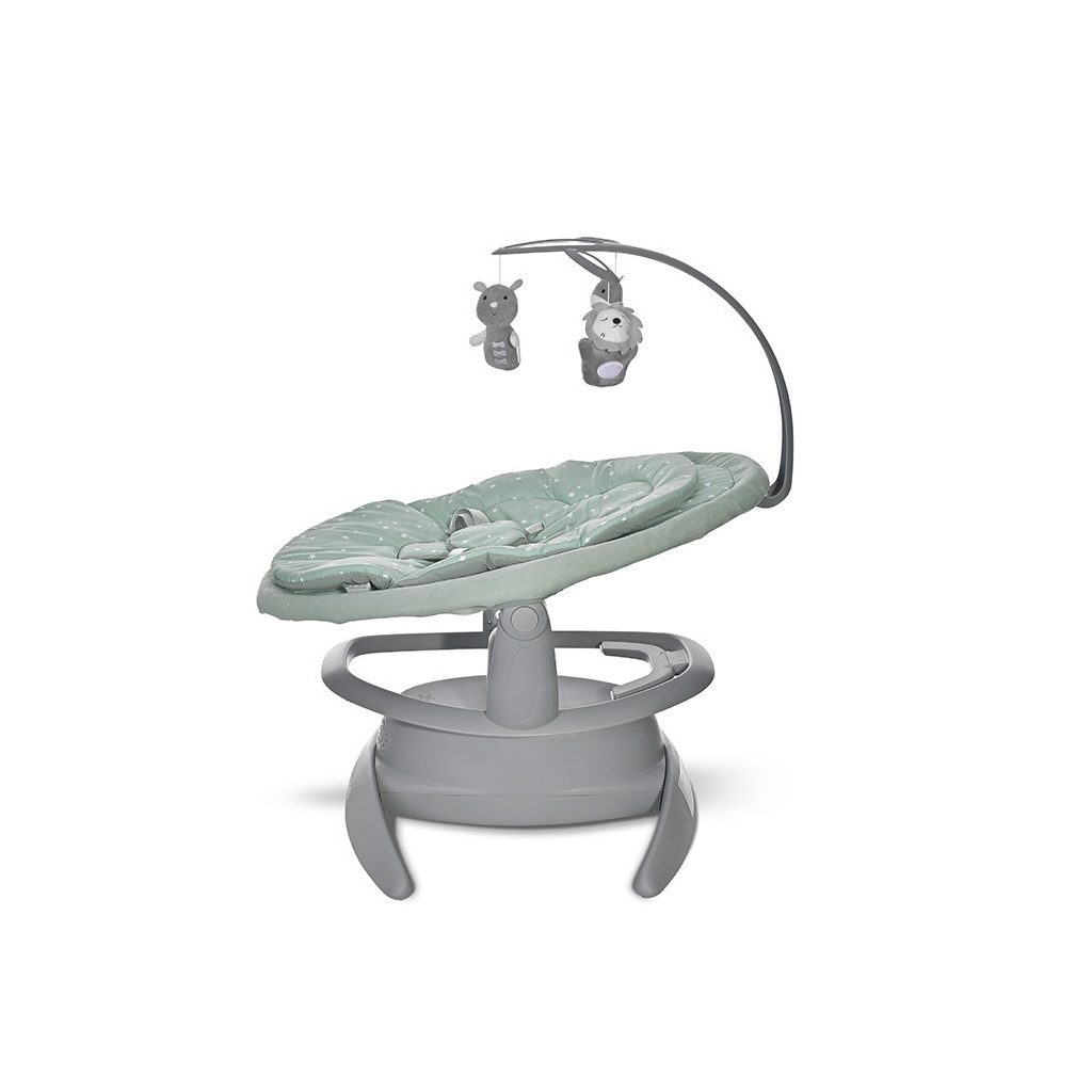 Lorelli Toscana elektromos babahinta 9 kg-ig - Frosty Green Stars