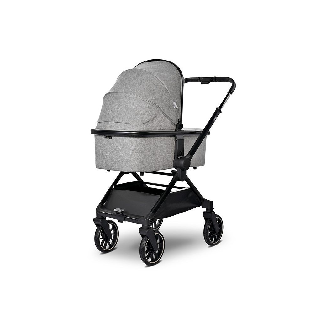 Lorelli Reya 3az1-ben multifunkciós babakocsi átfordítható tolókarral + Joy autóshordozó - Grey