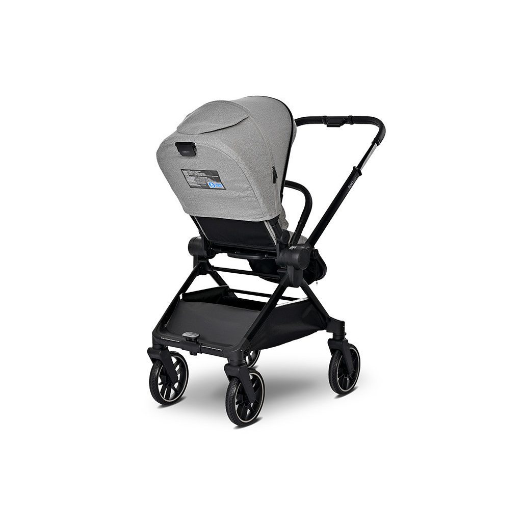 Lorelli Reya 3az1-ben multifunkciós babakocsi átfordítható tolókarral + Joy autóshordozó - Grey