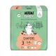 MUUMI Baby 3 Midi 5–8 kg (50 db), öko pelenkák