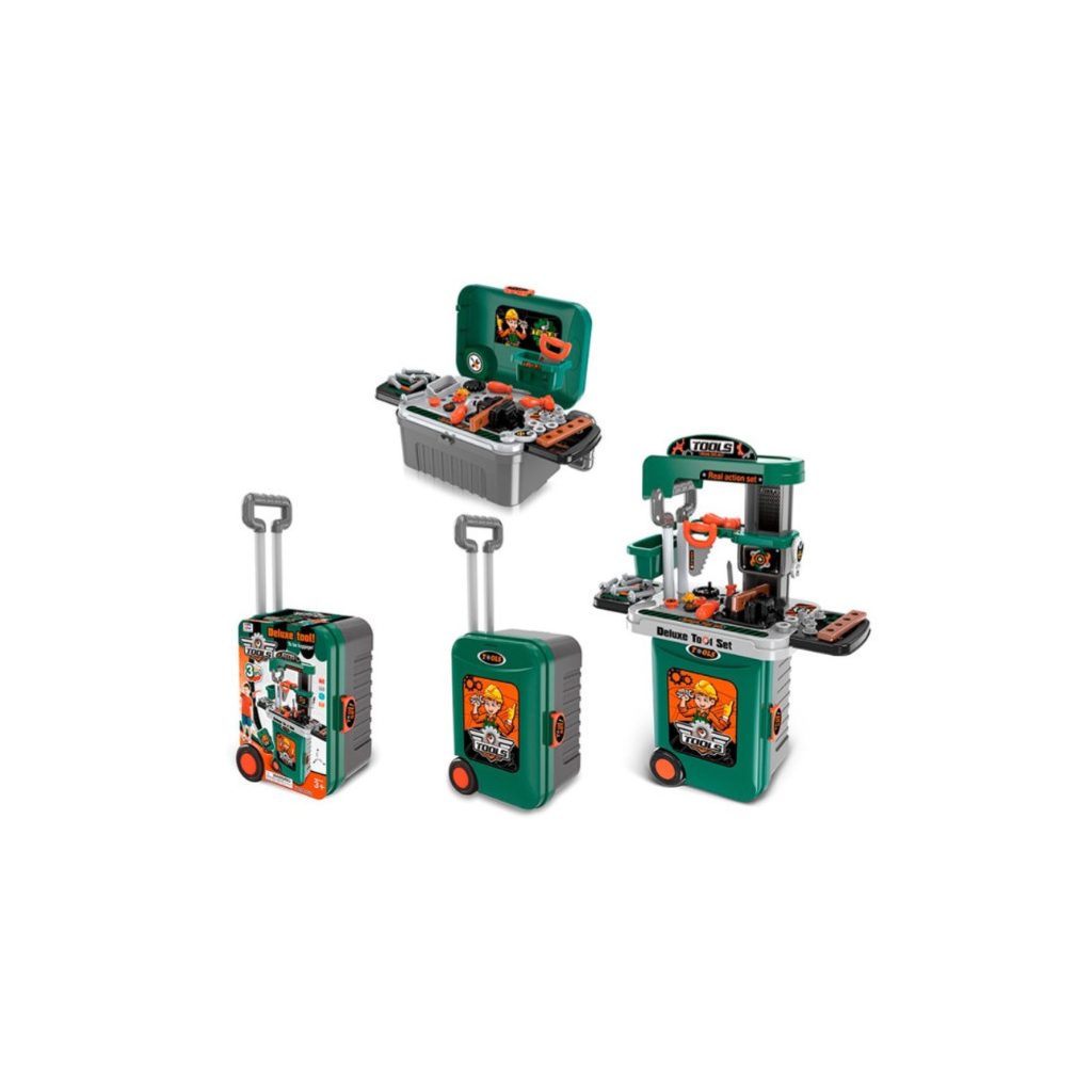 Chipolino 3az1ben szerelő állomás játék doboz, táska és asztal