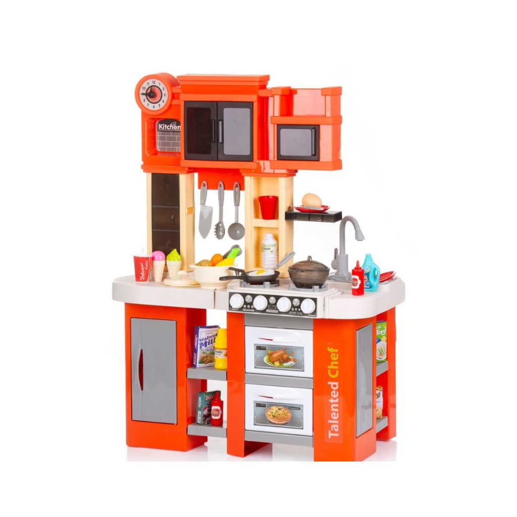 Chipolino Játékkonyha fényekkel - csaptelep vízzel, forralással