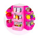 Chipolino Supermarket játékszett bevásárlókocsival - rózsaszín