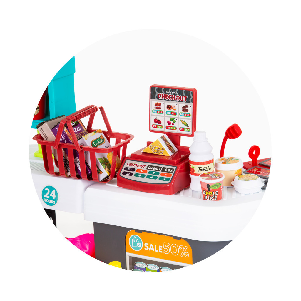 Chipolino Supermarket játékszett fényekkel és hangokkal