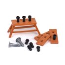 Chipolino szerelő asztal játék szett 63dbos