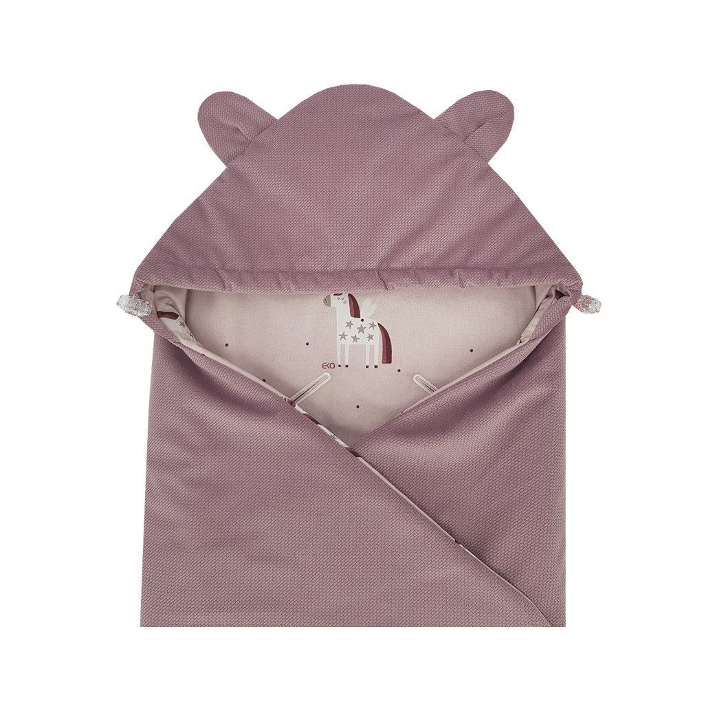 EKO Lábzsák autósülésbe VELVET Unicorn 110x100 cm