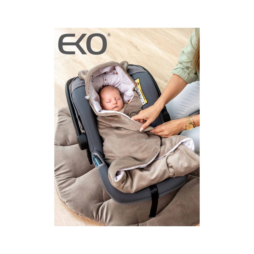 EKO Lábzsák autósülésbe VELVET Unicorn 110x100 cm