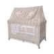 Lorelli Sweet Home 2 multifunkciós utazóágy tetővel -Beige
