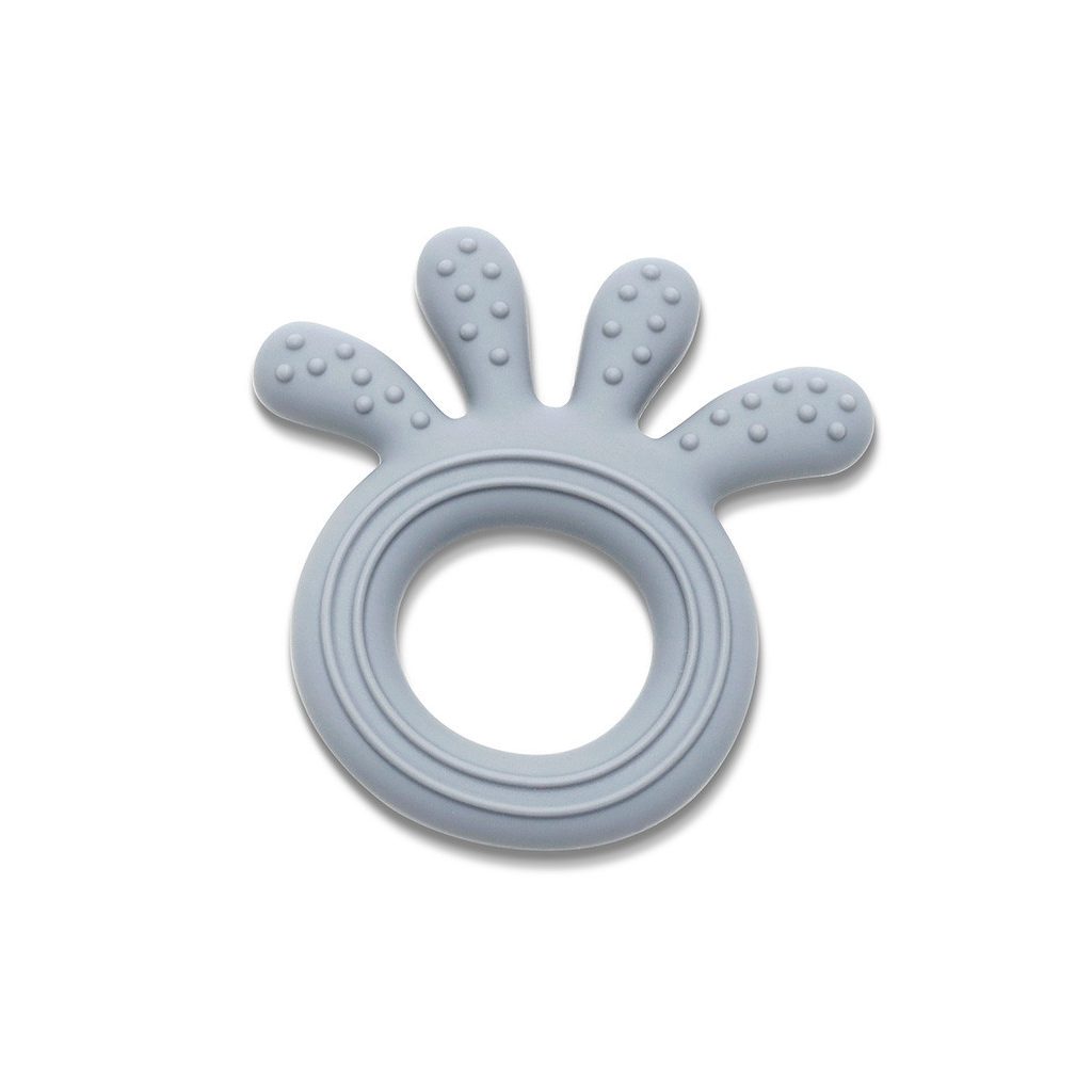 Lorelli Polip természetes szilikon rágóka - Grey