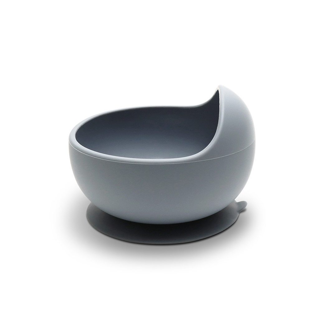 Lorelli szilikon tál tapadókoronggal - Grey