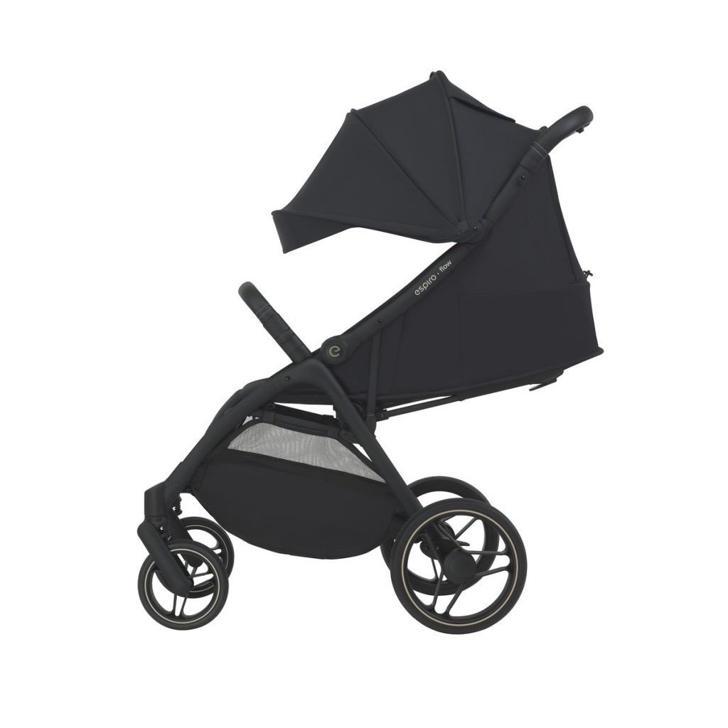 Espiro Flow sport babakocsi - 10 Timeless Black