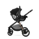 Lorelli Bianca 3az1-ben újszülött babakocsi Lorelli Aria Luxe hordozóval - Beige warm (2 doboz)