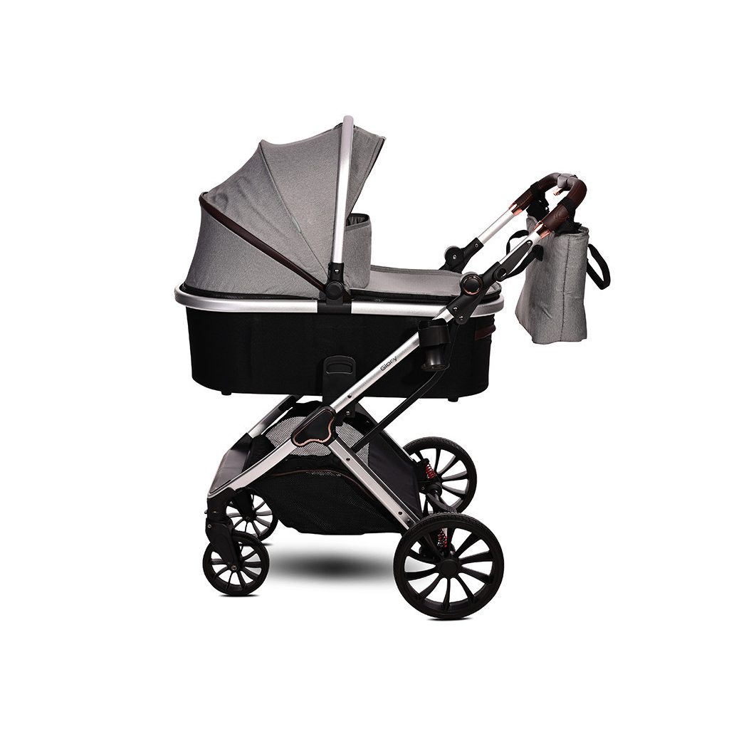 Lorelli Glory multifunkciós babakocsi + adapter - Opaline Grey