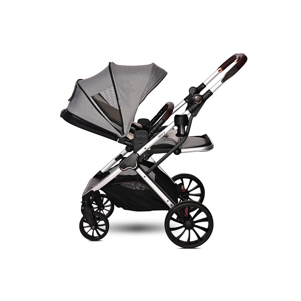 Lorelli Glory multifunkciós babakocsi + adapter - Opaline Grey