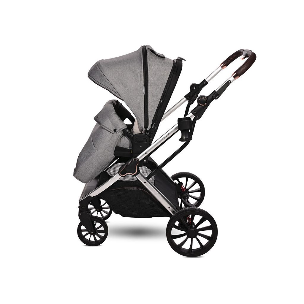 Lorelli Glory multifunkciós babakocsi + adapter - Opaline Grey