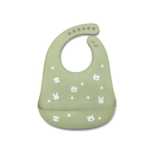 Lorelli Szilikon előke - fresh green