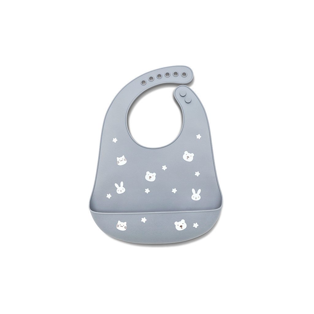 Lorelli Szilikon előke - grey