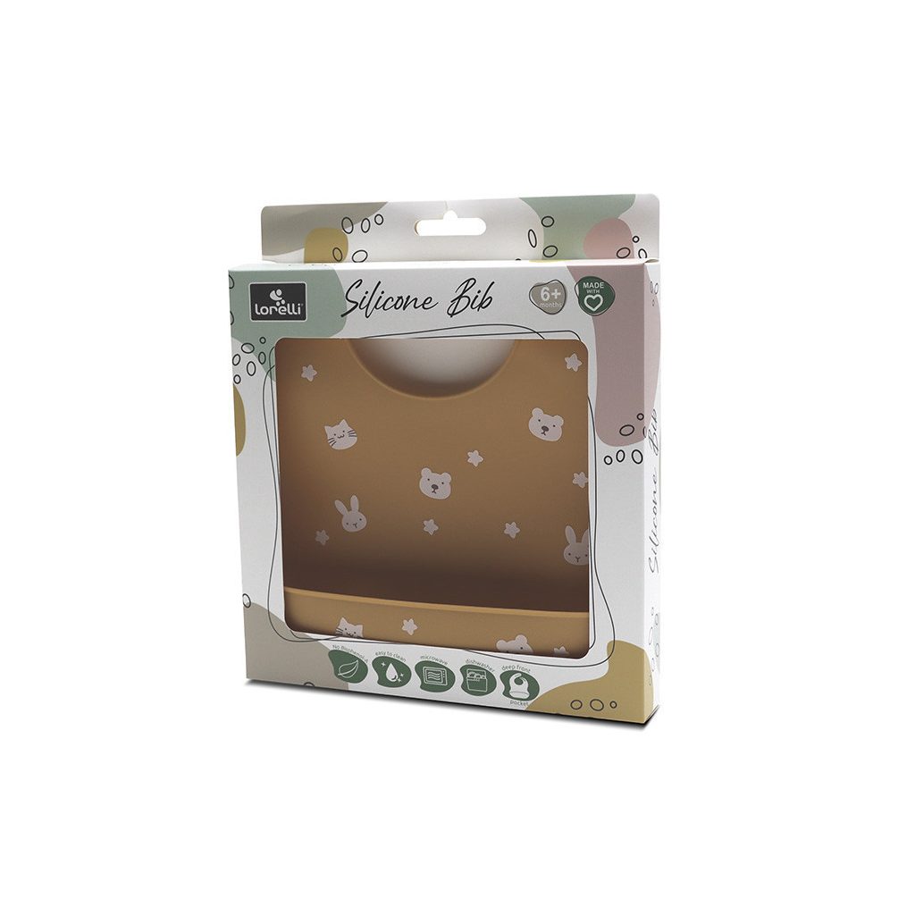 Lorelli Szilikon előke - yellow