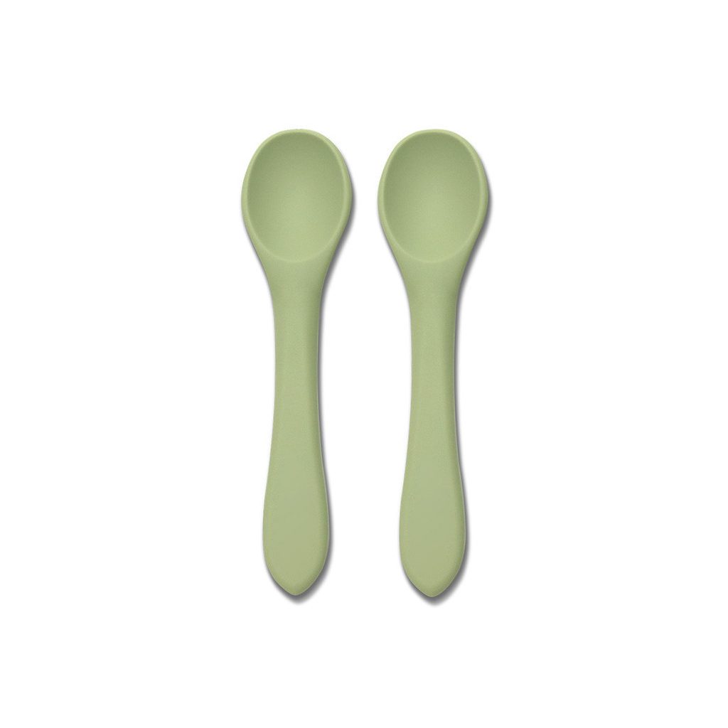 Lorelli Szilikon kanalak, 2 db - fresh green