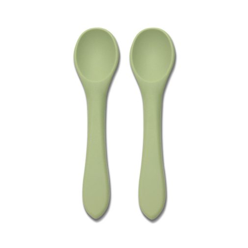 Lorelli Szilikon kanalak, 2 db - fresh green