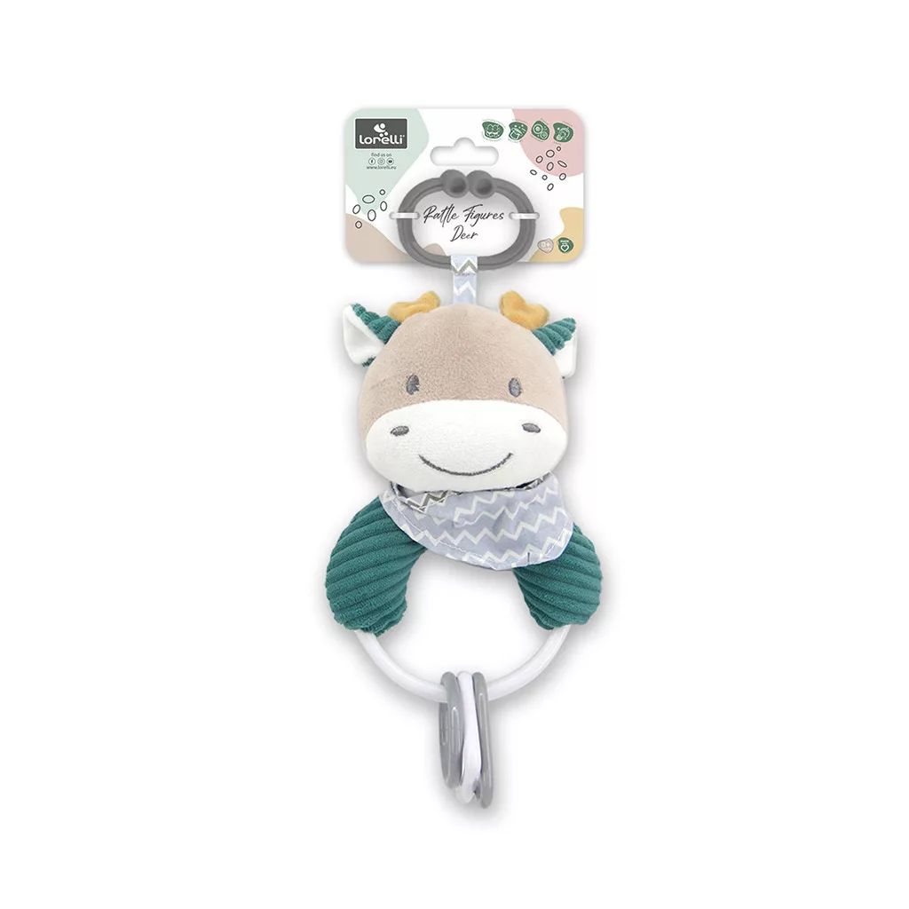 Lorelli Toys csörgő formák - Kék Szarvas