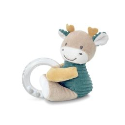 Lorelli Toys Plüss gyűrűs játék - Kék Szarvas