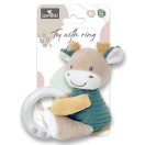 Lorelli Toys Plüss gyűrűs játék - Kék Szarvas