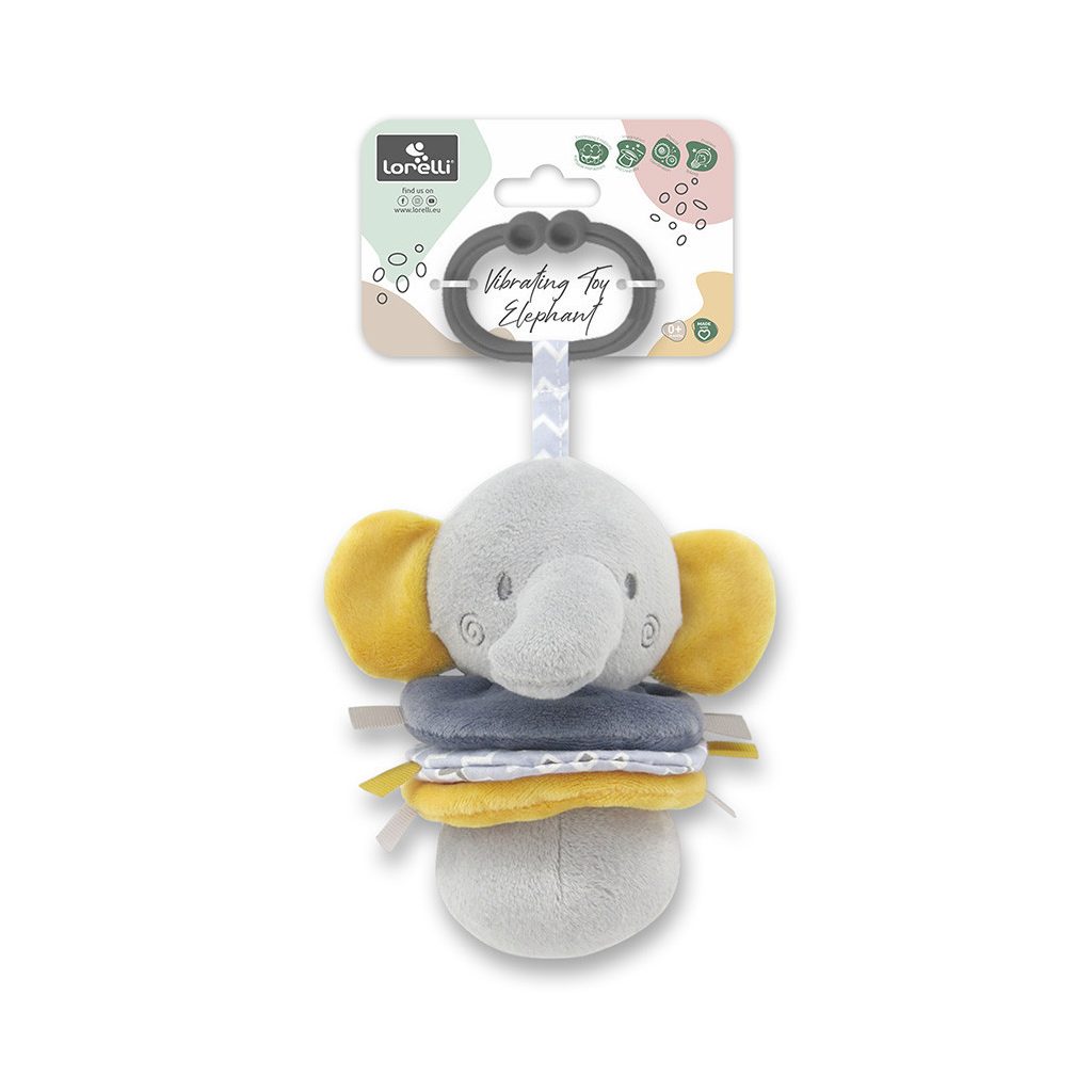 Lorelli Toys Rezgő játék - Szürke Elefánt