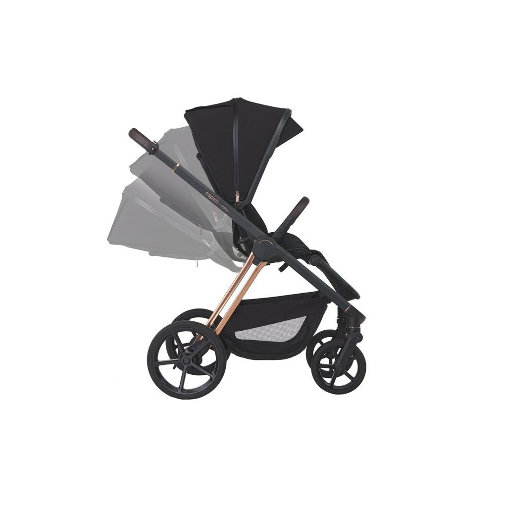 Espiro Miloo multifunkciós babakocsi - 210 Diamond Black