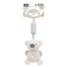 Lorelli Toys Campanula plüss babakocsi játék - Bézs Maci
