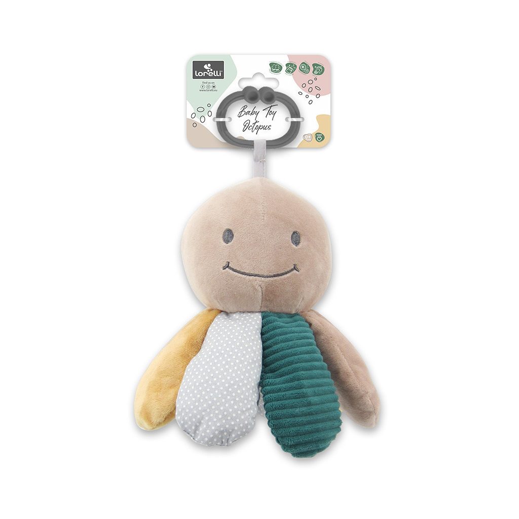 Lorelli Toys Octopus babakocsi játék - Blue and Beige