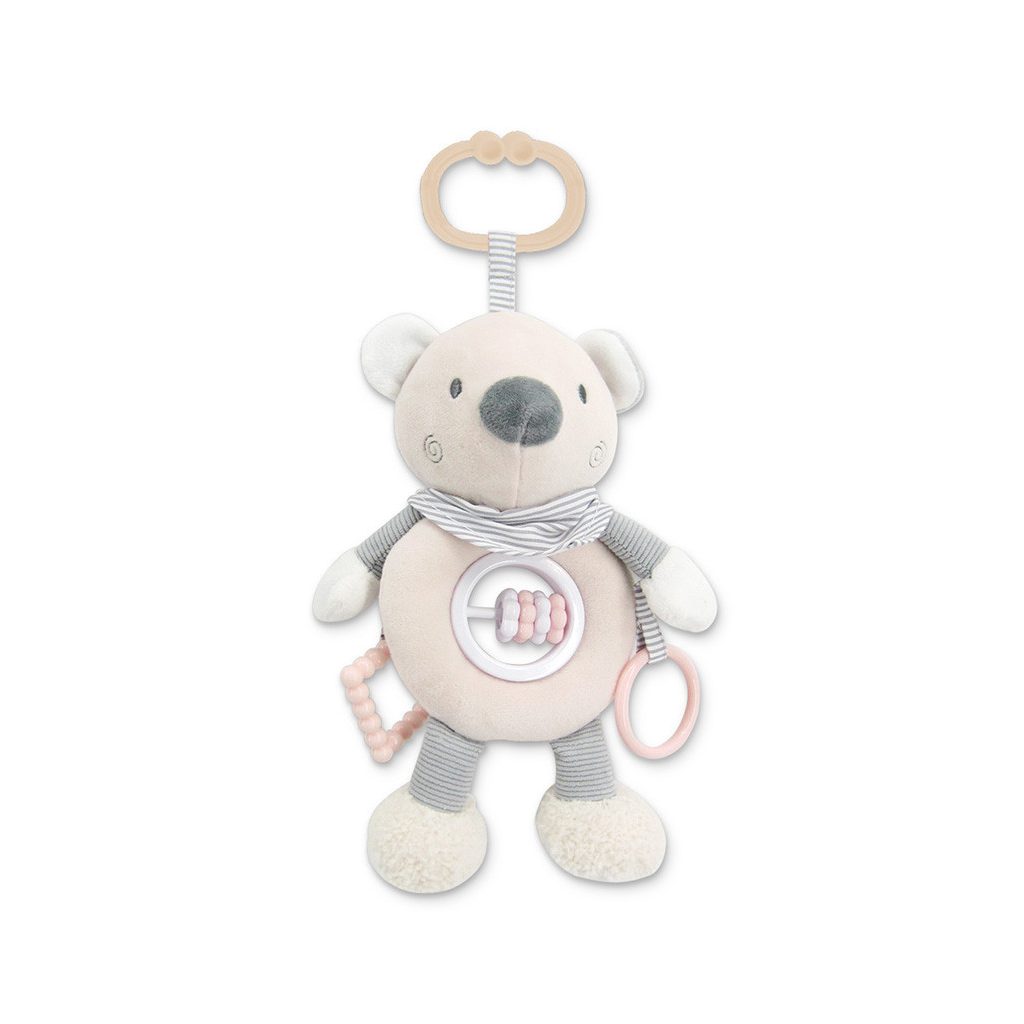 Lorelli Toys plüss csörgőjáték - Bézs Maci