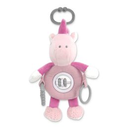 Lorelli Toys plüss csörgőjáték - Pink Unikornis