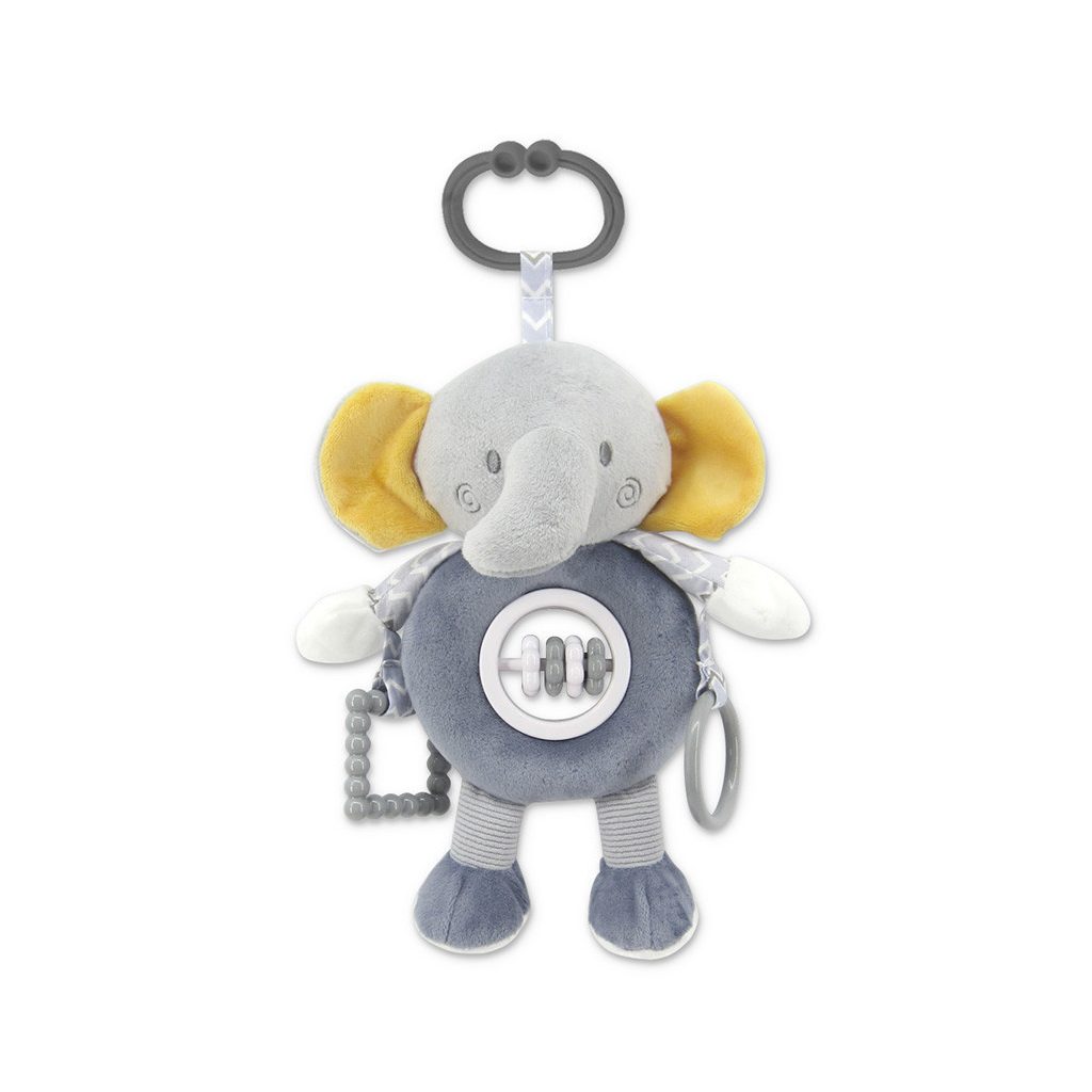 Lorelli Toys plüss csörgőjáték - Szürke Elefánt