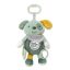 Lorelli Toys plüss csörgőjáték - Zöld Kutya