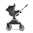 Lorelli Reya 3az1-ben multifunkciós babakocsi átfordítható tolókarral + Joy autóshordozó - Black Jasper