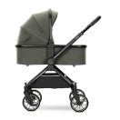 Lorelli Reya 3az1-ben multifunkciós babakocsi átfordítható tolókarral + Joy autóshordozó - Green