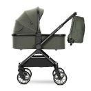 Lorelli Reya 3az1-ben multifunkciós babakocsi átfordítható tolókarral + Joy autóshordozó - Green