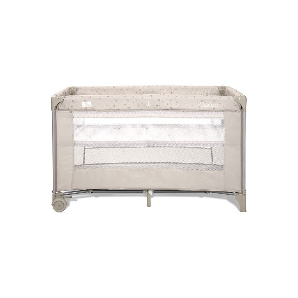 Lorelli Carina 2 multifunkciós utazóágy - Beige Stars
