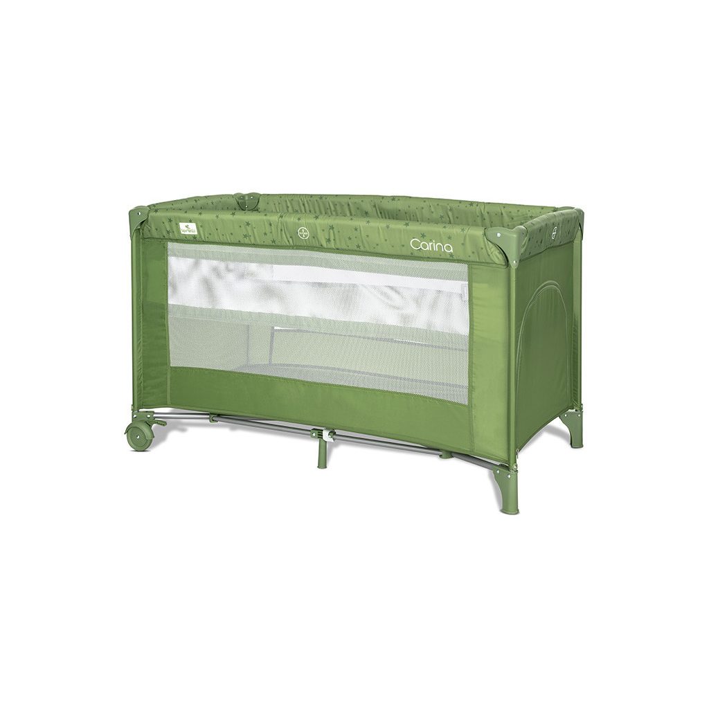 Lorelli Carina 2 multifunkciós utazóágy - Green Stars