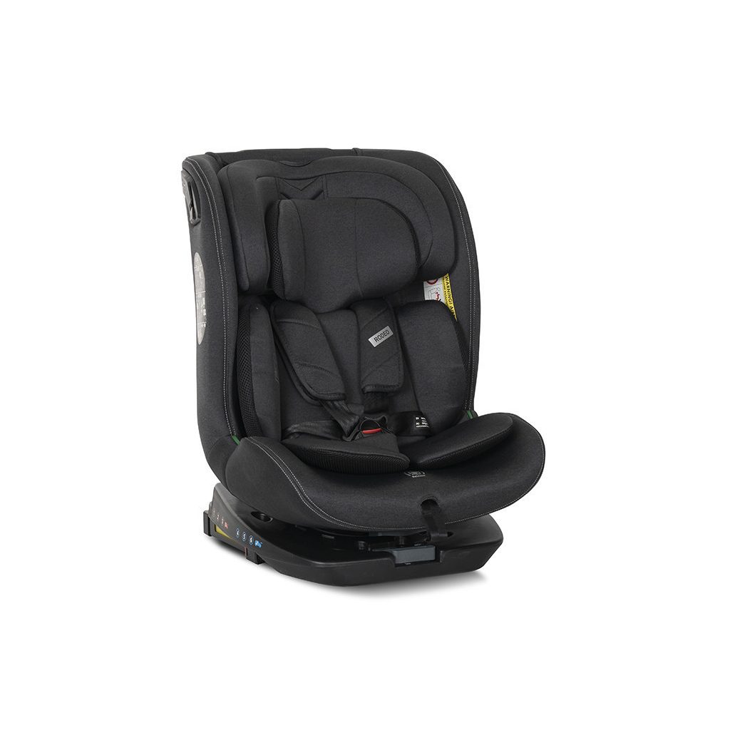 Lorelli Rodeo 360 isofix autósülés 40-150cm - Black