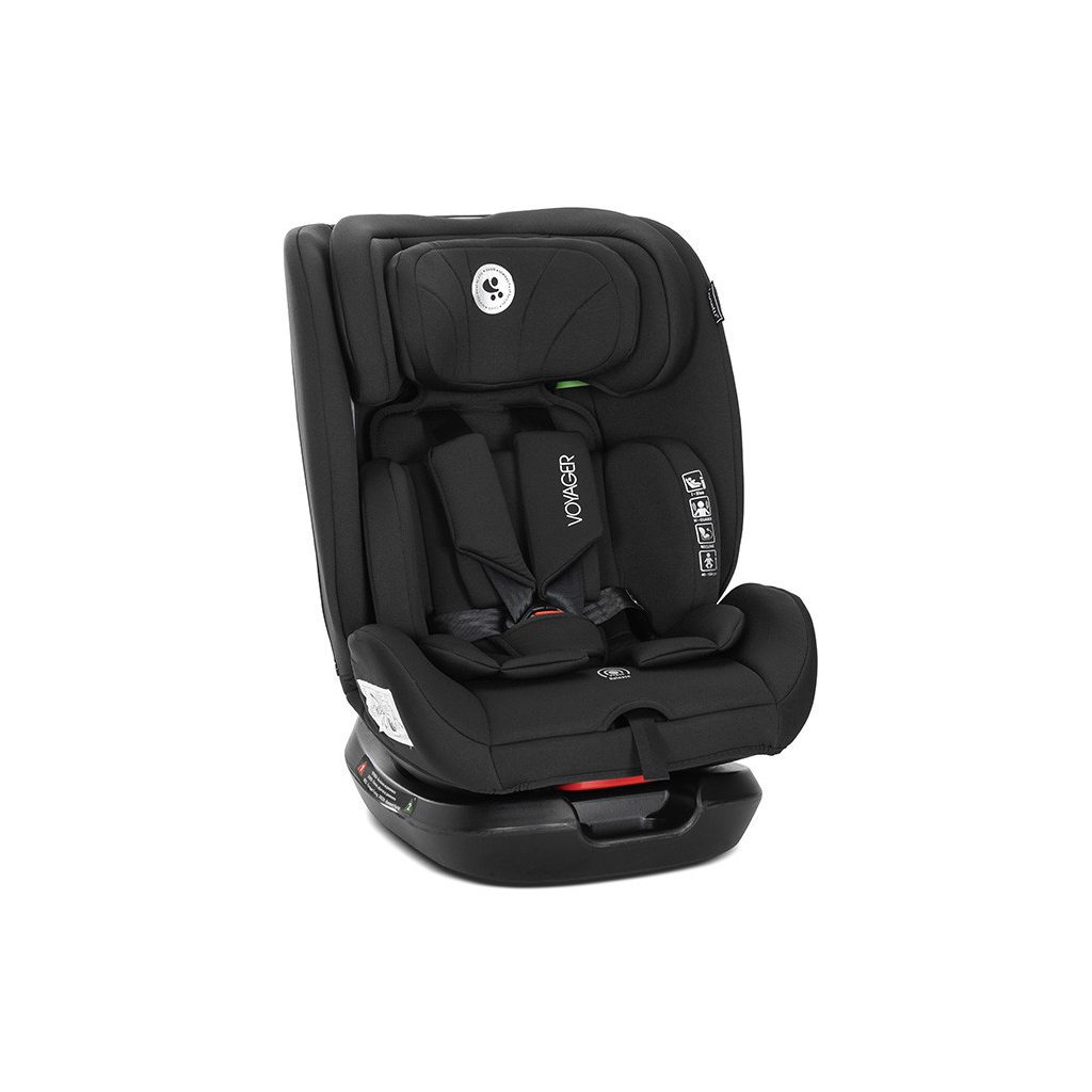 Lorelli Voyager i-Size autósülés 40-150cm + nyakpárna - Black