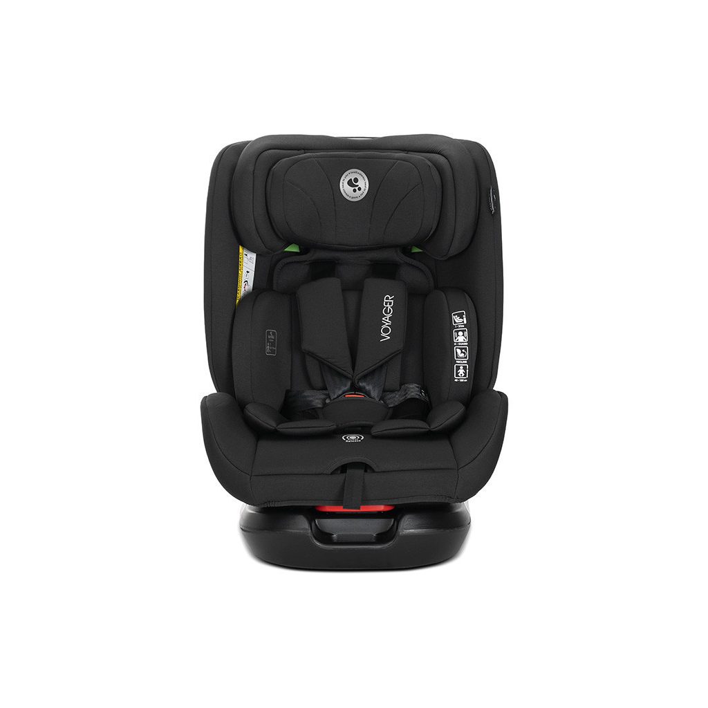 Lorelli Voyager i-Size autósülés 40-150cm + nyakpárna - Black