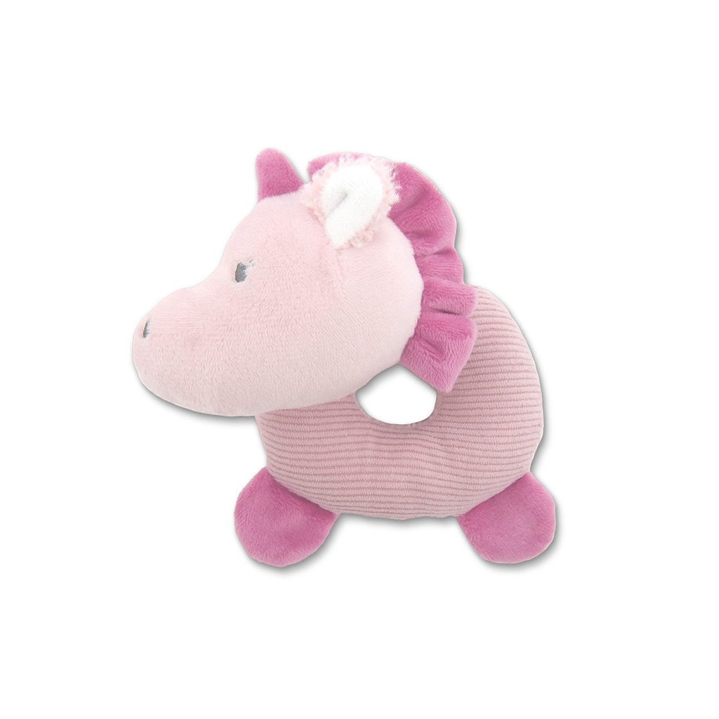 Lorelli Toys Csörgő fánk - Pink Unikornis