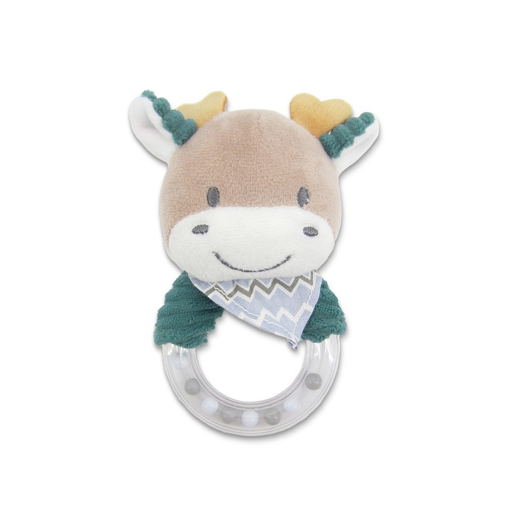 Lorelli Toys Plüss csörgő - Kék Szarvas