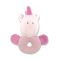 Lorelli Toys Plüss csörgő karika - Pink Unikornis