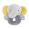 Lorelli Toys Plüss csörgő karika - Szürke Elefánt