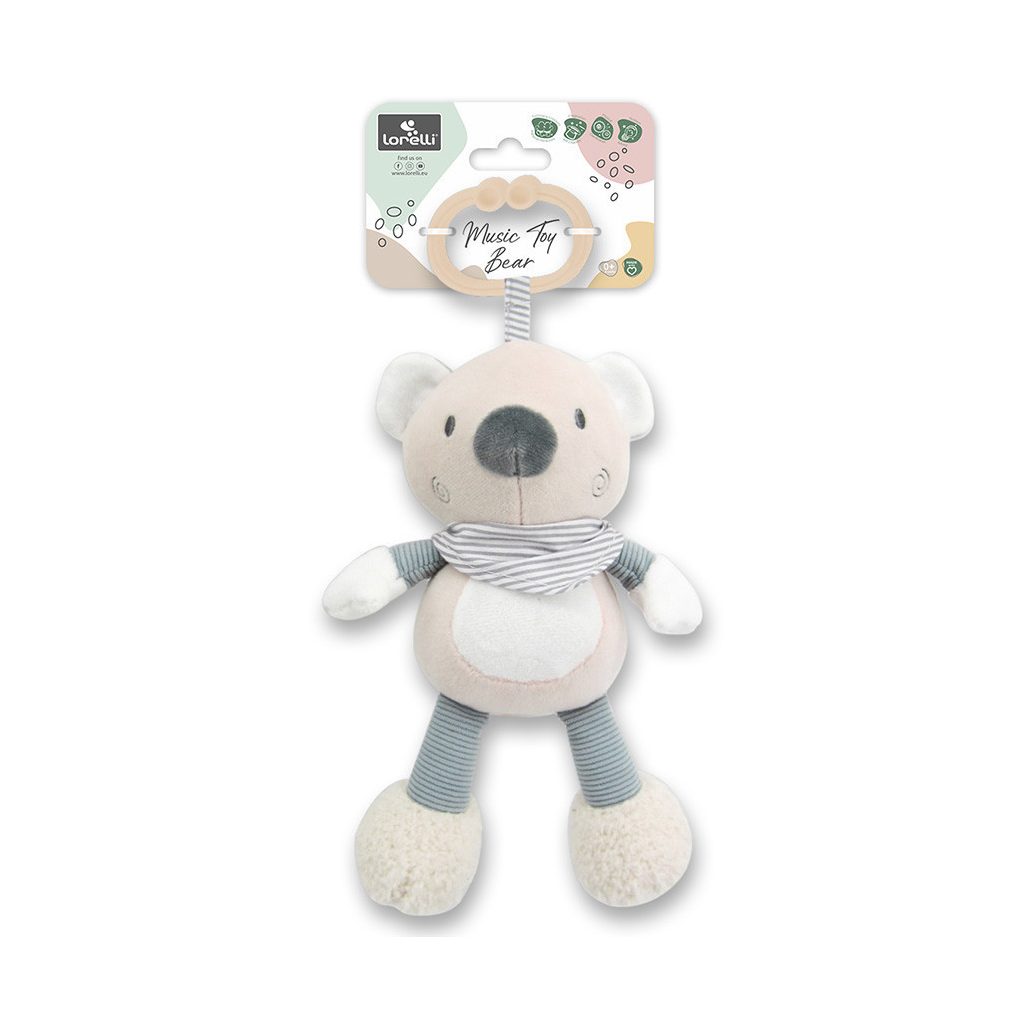 Lorelli Toys plüss zenélő játék - Bézs Maci