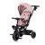 Chipolino Max Sport tricikli kupolával - Pink Marshmallow